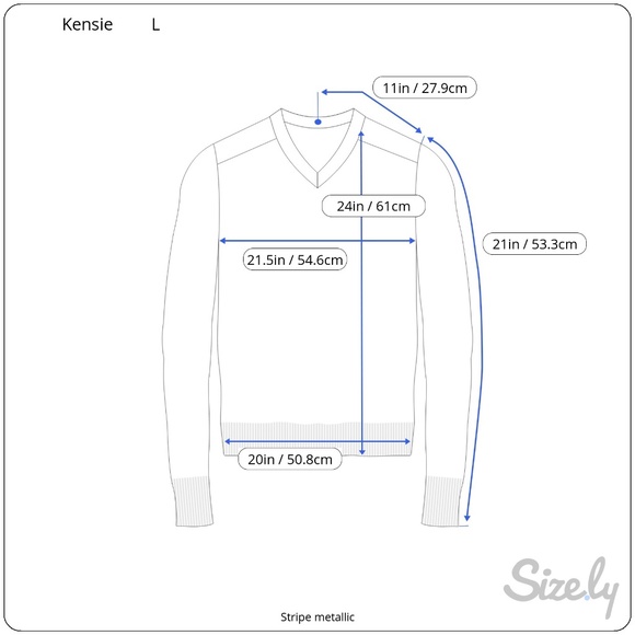 Kensie Womens Size L Melange Striped Knit Sweater - Picture 8 of 8